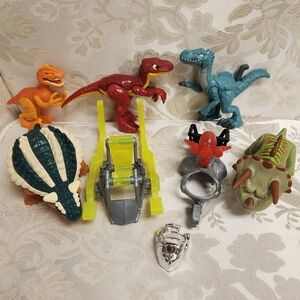 Jurassic World Dinosaur Toy Lot Imaginext, Playskool